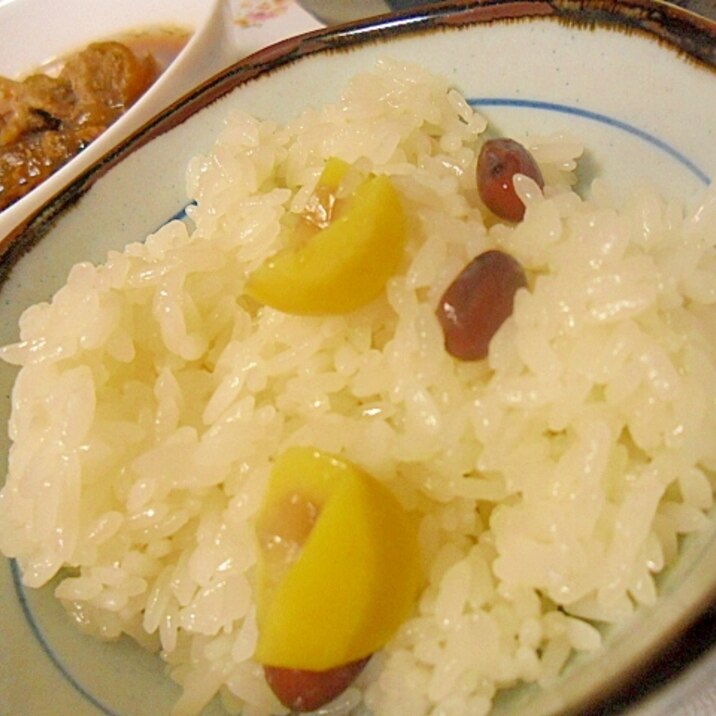 栗の炊き込みご飯